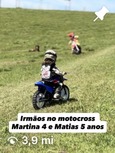 Reel Irmãos no motocross