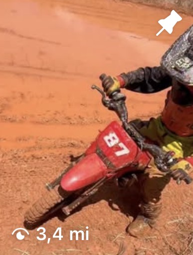 Reel treino na terra vermelha
